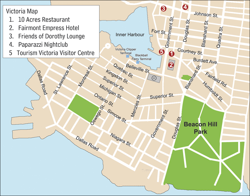 seattle gay bars map